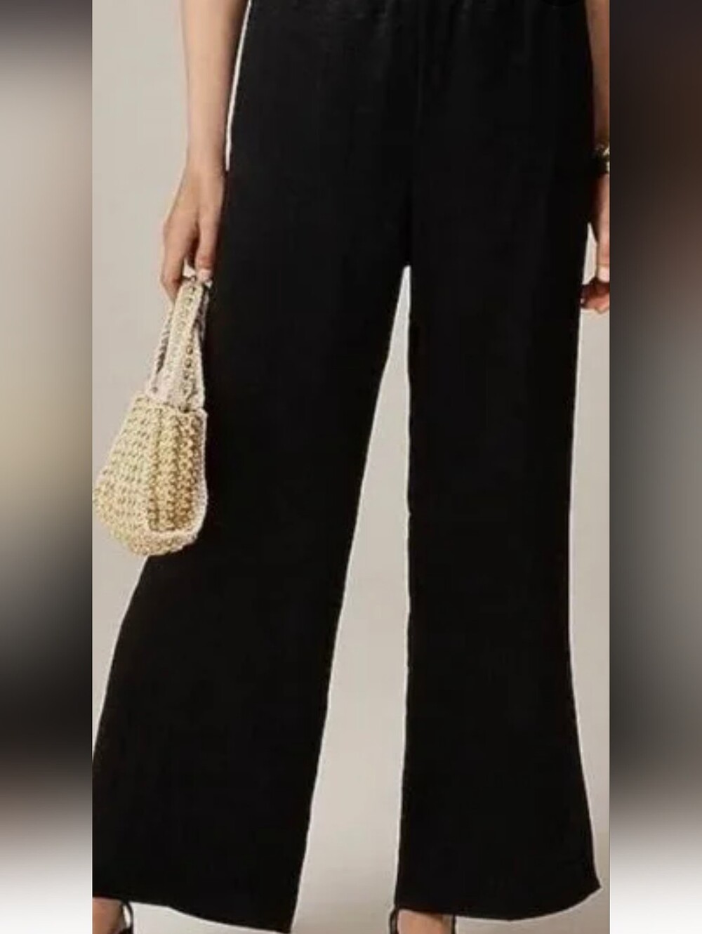 J. Crew Crinkled Satin Cosmo Cropped Pants